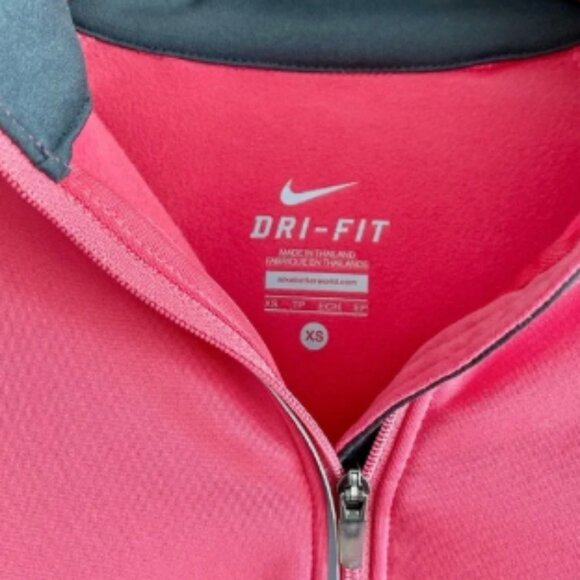 Nike Dri Fit Pink Hoodie Size XS - Picture 3 of 6